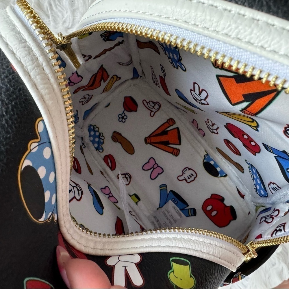 Loungefly Disney Mickey Mouse & Friends Clothes Mini Backpack 🖤 - Picture 4 of 5